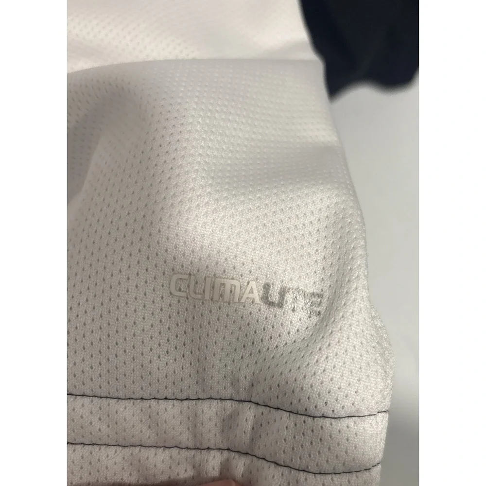 AdidasBlack/White Climalite full Zip‎ Track Jacket Sz 3xl